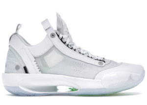 Jordan  XXXIV Low Pure Money White/Metallic Silver-Pure Platinum (CU3473-100/CU3475-100)