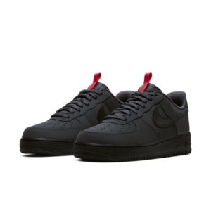 Nike Air Force 1 Low Anthracite Anthracite/University Red-Black-Black (BQ4326-001)