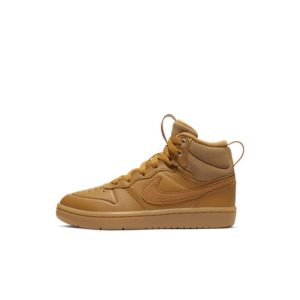 Nike Court Borough Mid 2 Younger Kids’ Boot Brown (BQ5442-700)