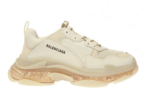 Balenciaga  Triple S Clear Sole Beige Beige (541624 W09O1 9005)