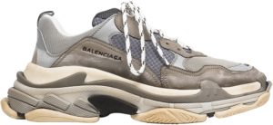 Balenciaga  Triple S Grey Grey/Grey-White (483513-W06E1-1259)