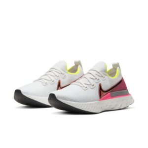 Nike React Infinity Run Platinum Pink Orange (W) Platinum Tint/Pink Blast-Total Orange-Black (CD4372-004)