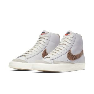 Nike  Blazer Mid 77 Vintage White Snakeskin Vast Grey/Sail-Metallic Red Bronze (CI1176-002)