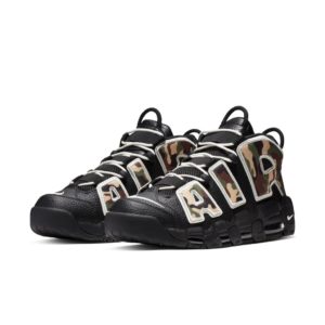 Nike  Air More Uptempo 96 Camo Black/Sail-Light British Tan-Asparagus-Outdoor Green-Celestial Gold (CJ6122-001)