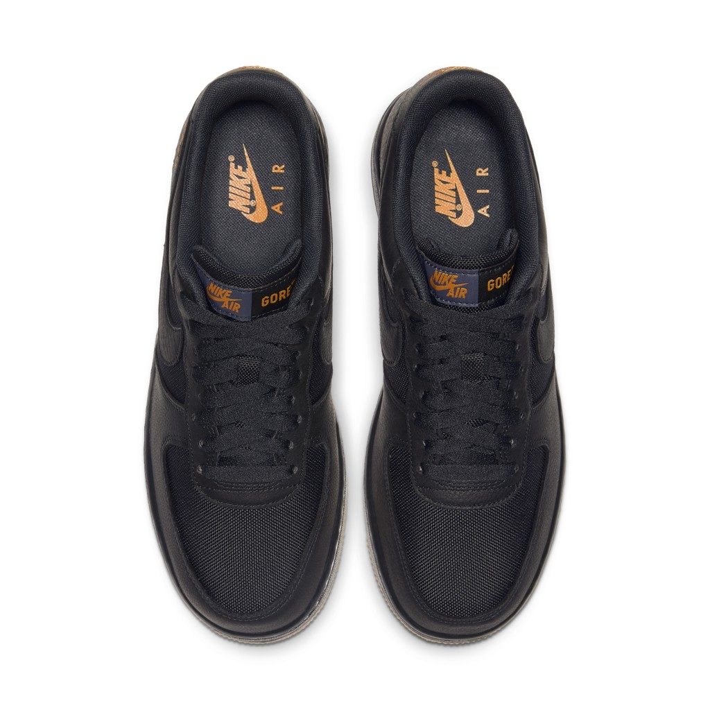 Nike Air Force One Low Gore-Tex Black Light Carbon Black/Black/Light Carbon (CK2630-001)