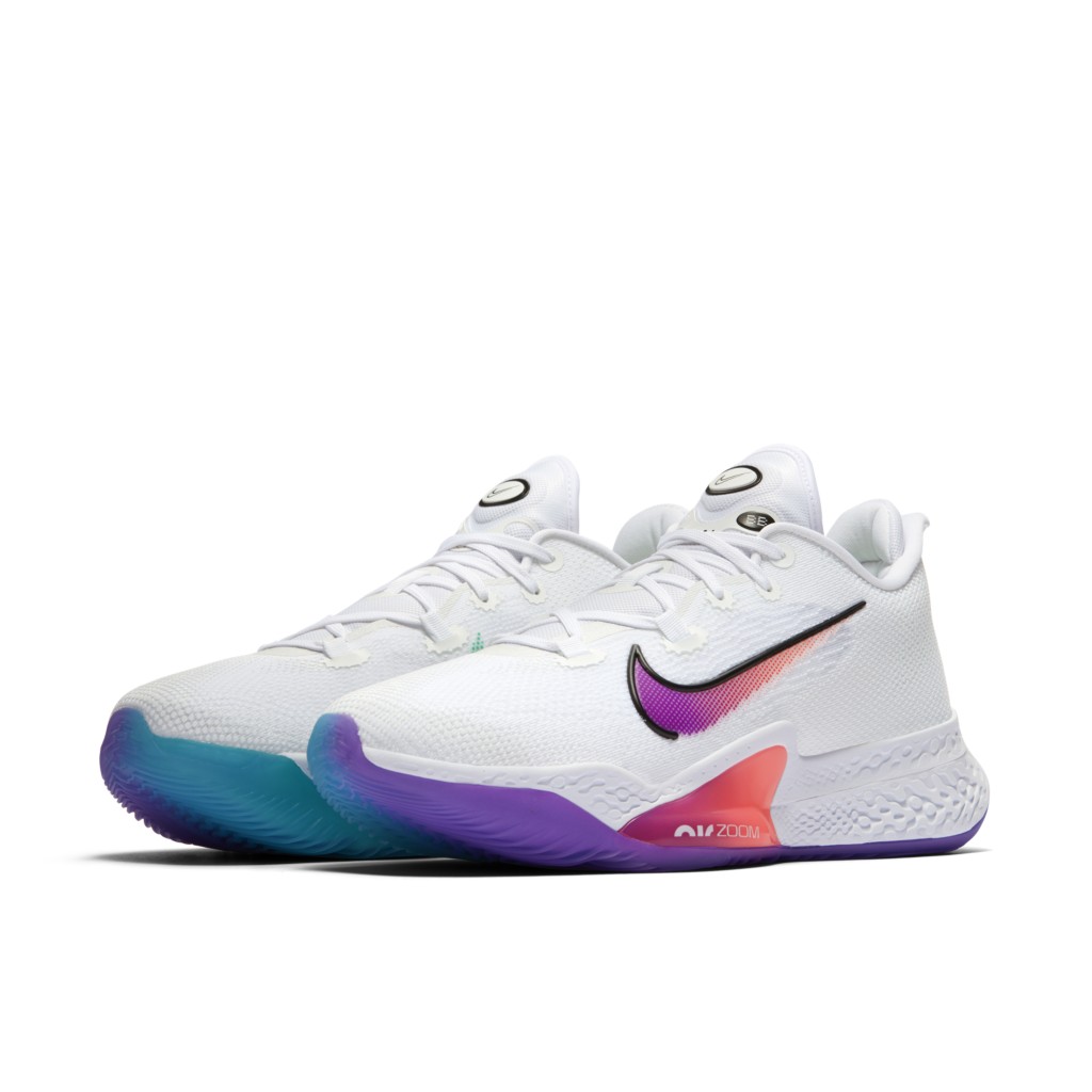 Nike Air Zoom BB NXT Rawthentic White/Hyper Violet-White-Flash Crimson ...