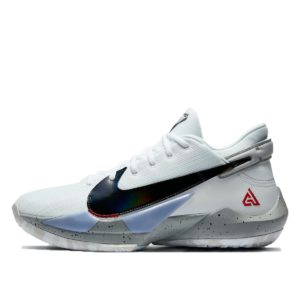 Nike  Zoom Freak 2 White Cement White/White-University Red-Grey Fog (CK5825-100/CK5424-100)
