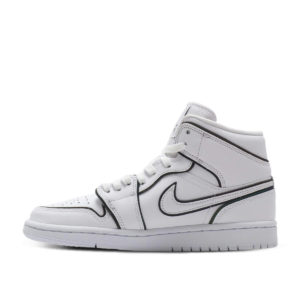 Jordan 1 Mid Iridescent Reflective White (W) White/White (CK6587-100)