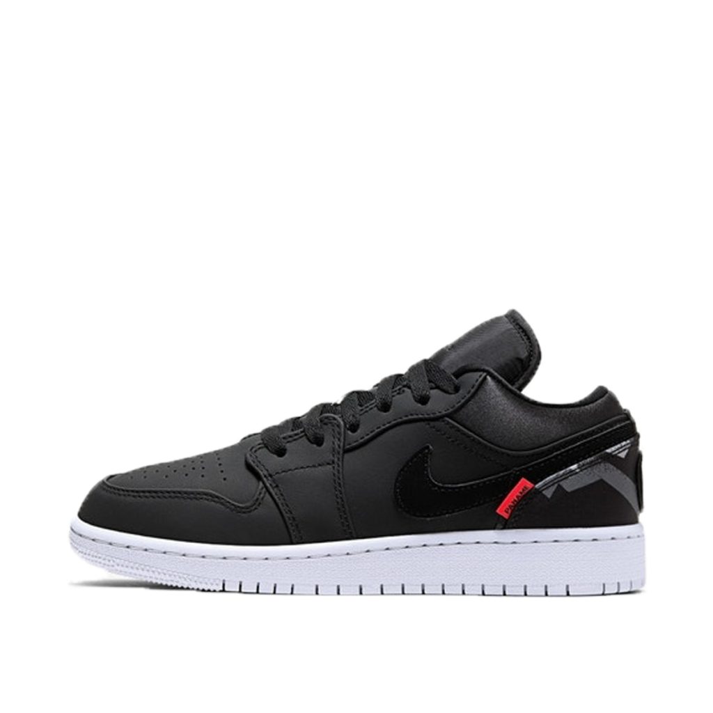 Jordan 1 Low PSG Paris Saint-Germain (GS) Black/Infrared 23-White (CN1077-001)