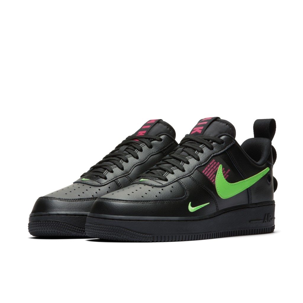 Nike Air Force 1 Utility Hyper Pink Scream Green (2019) (CQ4611-001)