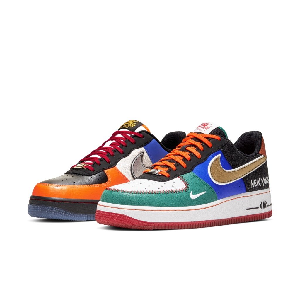 Nike Air Force 1 Low NYC City of Athletes White/Black-Hyper Jade (CT3610-100)