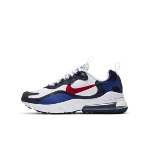 Nike Air Max 270 React Older Kids’ White (CZ5582-100)