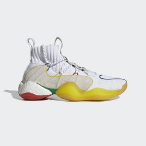 adidas Crazy BYW LVL X Pharrell Alternate White Footwear White/Supplier Color/Supplier Color (EF3500)