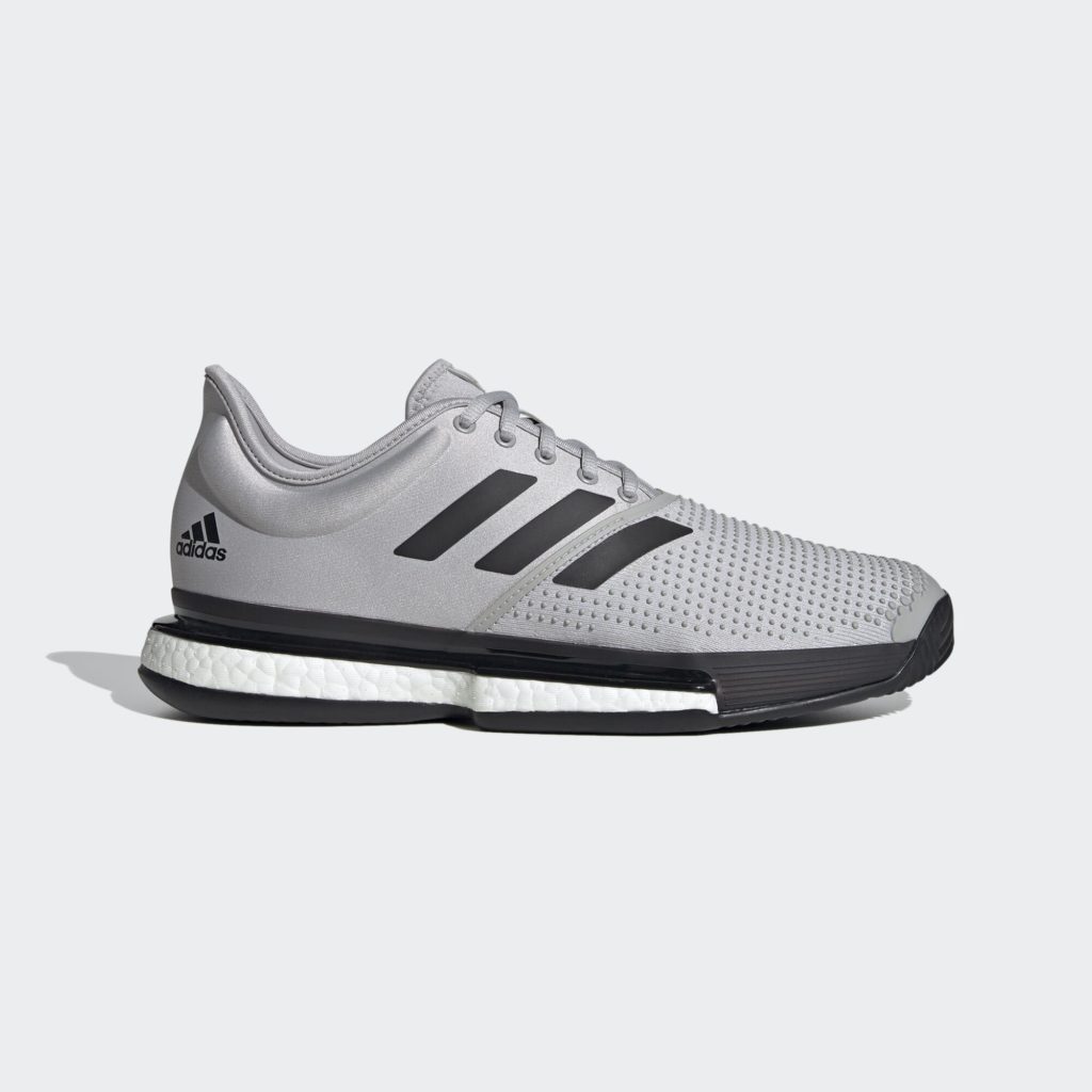 Adidas SoleCourt Parley Grey Two / Core Black / Cloud White (EG7693)
