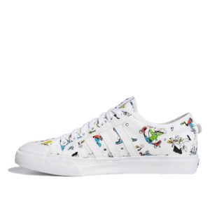 adidas  Nizza Disney Sport Goofy White Cloud White/Scarlet/Core Black (FW0645)