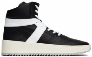 FEAR OF GOD  Basketball Sneaker Black White Black/White (FG04S18D-19LE-9901)