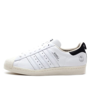 adidas  Superstar 80s Luker Neighborhood White White/White/Black 1 (G17202)