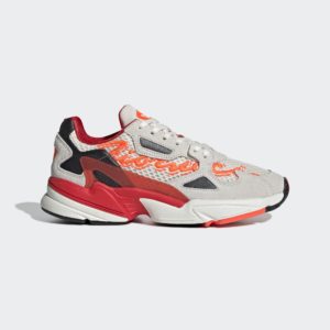 adidas  Falcon Fiourucci (W) Off White/Red/Solar Orange (G28914)