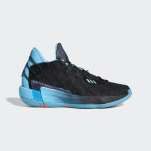 Adidas Dame 7 Core Black / Signal Pink / Signal Cyan (G57902)