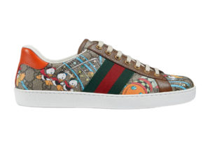 Gucci  Ace x Disney Huey, Dewey, Louie Print Brown/Multicolor (_647950 2M110 8960)