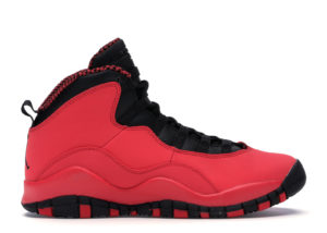 Jordan 10 Retro Fusion Red (GS) Fusion Red/Black-Laser Orange (487211-605)