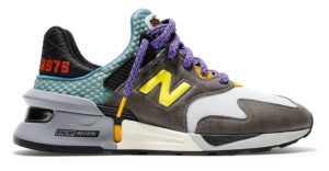 New Balance  997S Bodega No Bad Days Charcoal/Yellow (MS997JBG)