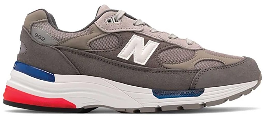 New Balance 992 Grey Blue Red Grey/Blue-Red (M992AG)