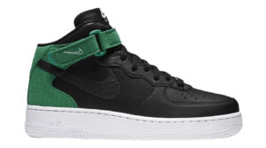 Nike  Air Force 1 ’07 Mid Black Green White (W) Black/Green/White (818596-002)