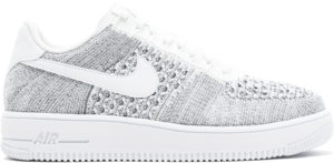 Nike  Air Force 1 Low Flyknit Cool Grey Cool Grey/White-White (817419-006)