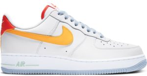 Nike Air Force 1 Low Kindness Day (2020) White/Laser Orange-Light Armory Blue Heather-Electro Orange (DC2196-100)