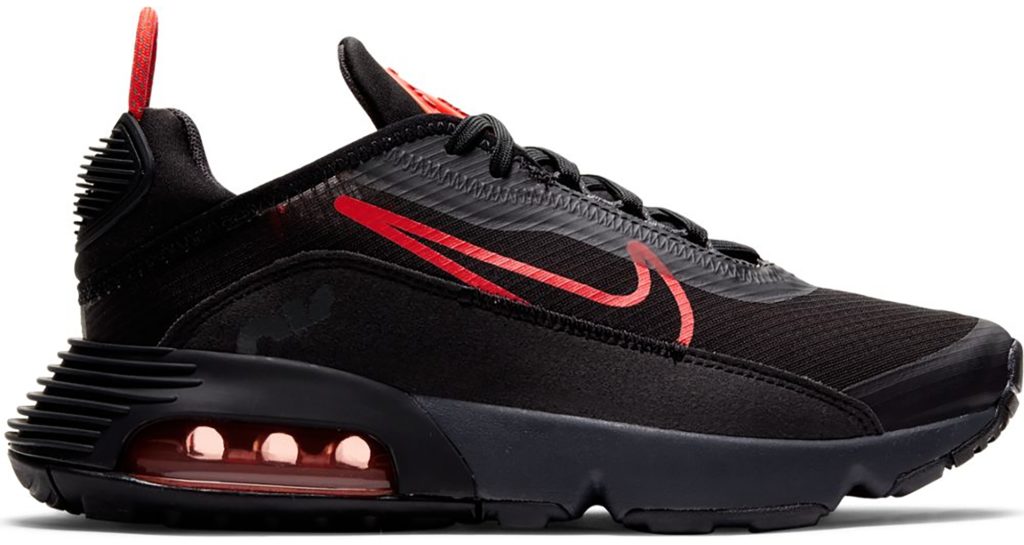Nike Air Max 2090 Black Bright Crimson (GS) Black/Anthracite-White-Bright Crimson (CJ4066-007)