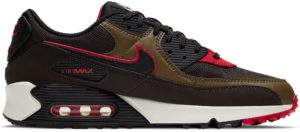 Nike Air Max 90 Velvet Brown University Red Velvet Brown/University Red-Yukon Brown-Black (CT1686-200)