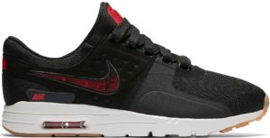 Nike  Air Max Zero N7 2017 (W) Black/University Red-Gum Light Brown (AA1094-001)