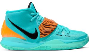 Nike  Kyrie 6 Oracle Aqua (GS) Oracle Aqua/Black-Opti Yellow-Total Orange (BQ5599-300)