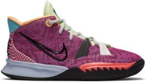 Nike  Kyrie 7 Creator (GS) Active Fuchsia/Black-Ghost-Multi-Color (CT4608-601)