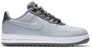 Nike  Lunar Force 1 Duckboot Low Wolf Grey Wolf Grey/Wolf Grey-Cool Grey (AA1125-002)