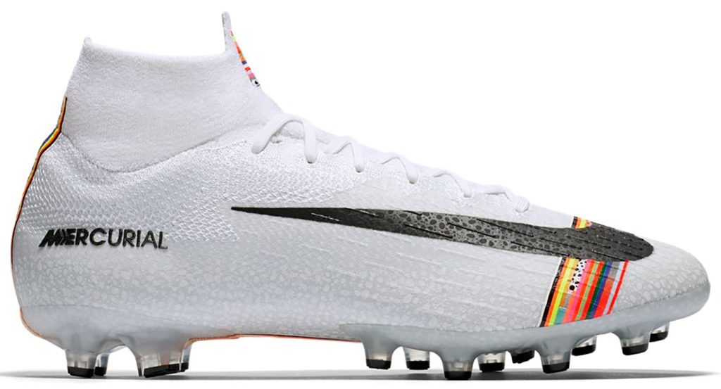 Nike Mercurial Superfly 6 Elite AG Pro White Black White/Black-Pure Platinum (AJ3546-109)
