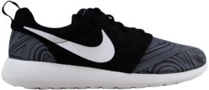 Nike Roshe One Print Black Black/White-Shark-Wolf Grey (655206-011)