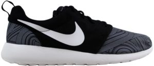 Nike  Roshe One Print Black Black/White-Shark-Wolf Grey (655206-011)