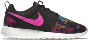 Nike Roshe Run Floral Print Pink Foil (W) Black/Pink Foil-Sail (749986-061)