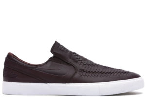 Nike  SB Zoom Stefan Janoski Slip RM Crafted Woven Mahogany Mahogany/White-Gum Light Brown-Mahogany (AR4883-201)