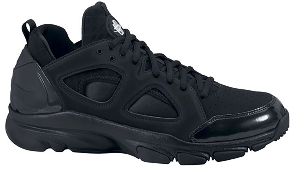 Nike Zoom Huarache TR Low Black Patent Black/Black (442243-001)