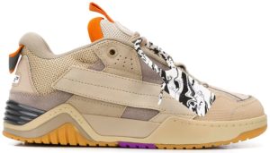OFF-WHITE  Zip-Tag Low-Top Beige Beige (OMIA186E20LEA0016161)