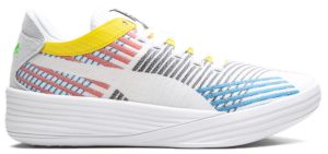 Puma Clyde All-Pro White Blue Atoll Puma White/Blue Atoll (194039-01)