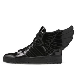 Adidas Jeremy Scott JS Wings 2.0 ‘Black Patent’ (Q23668)