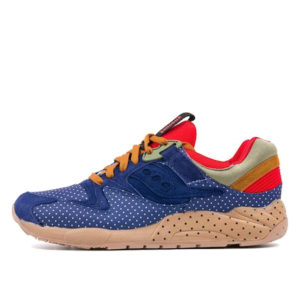 Saucony  Grid 9000 Bodega “Polka Dot Pack” Blue/Tan (S70153-1)