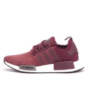 Adidas Womens NMD R1 Maroon Suede (2016) (S75231)