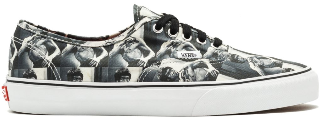 Vans Authentic Supreme Bruce Lee (White) Black/White-Grey (VN0000ANM)