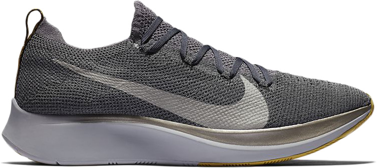 Nike Zoom Fly Flyknit Dark Grey Dark Grey Black Atmosphere Grey Metallic Pewter (AR4561-002)