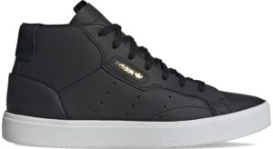 adidas Sleek Mid Core Black Crystal White (W) Core Black/Core Black/Crystal White (EE4727)
